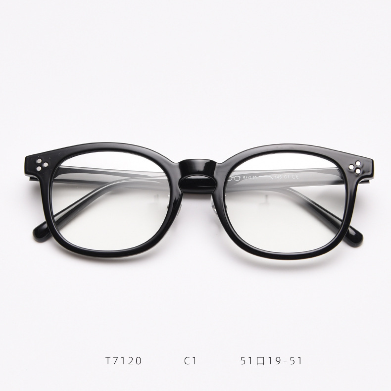Korean Style Tr90 Eyeglass Frames Artistic Prescription Glasses_voghion.com
