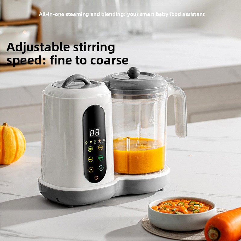 New Baby Food Machine Home Multi-function Steaming Timer All-in-one Cooking Machine Automatic Blender_voghion.com