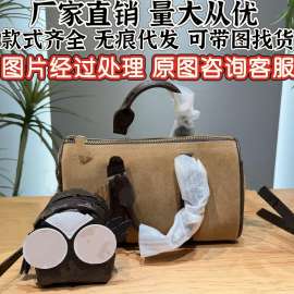 韩版ins复古高级感单肩斜挎包女小众设计时尚百搭手提包休闲背包