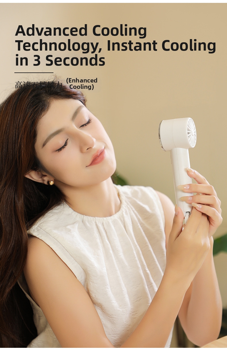 Handheld Fan High-speed Portable Usb Rechargeable Mini Electric Fan_voghion.com