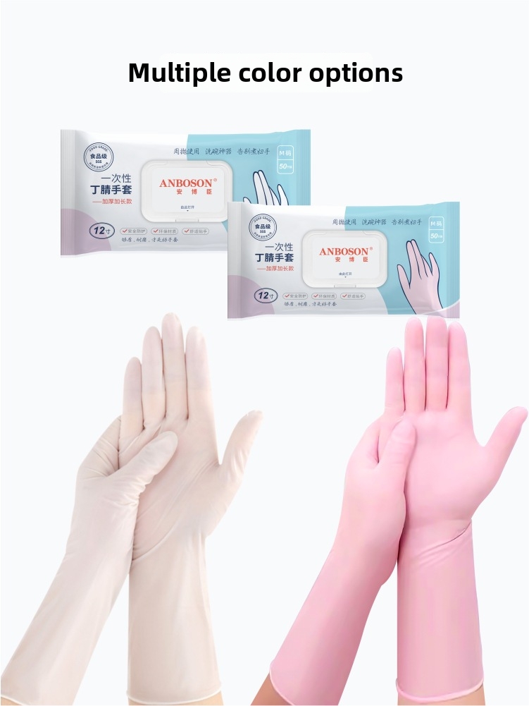 Mănuși de unică folosință din nitril rezistente la acizi_voghion.com