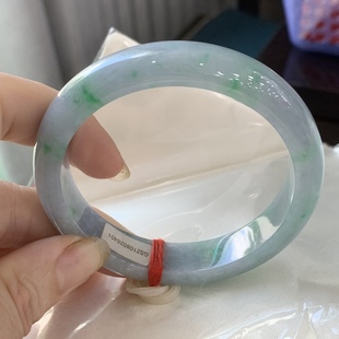 Tiktok Source Natural Jade New Arrivals, Delicate Jade Without Cracks, Green Floating - Genuine Jade Bracelet with Certificate