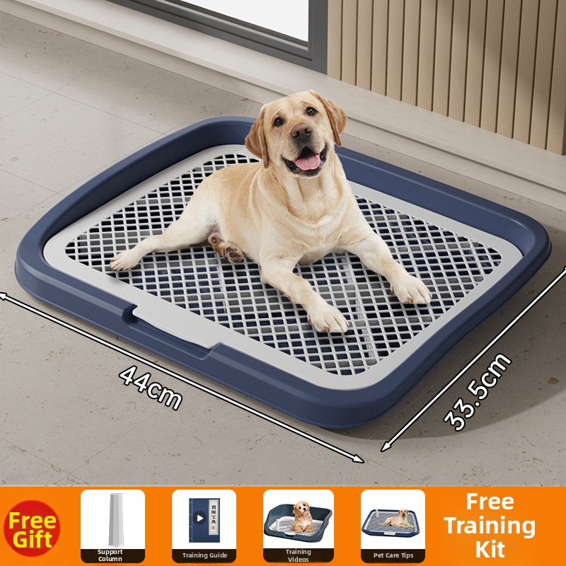 Extra grote hondentoiletbak, plat, geschikt voor hoge schuttingen, spatwaterdicht, huisdierbenodigdheden voor honden_voghion.com