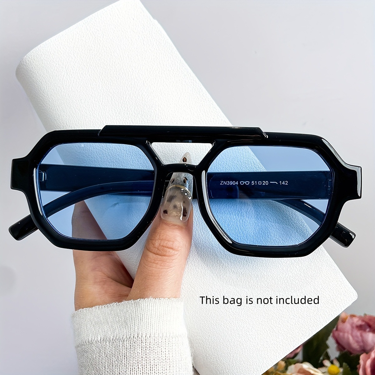 Double Bridge Aviator Sunglasses For Men And Women Retro Style_voghion.com