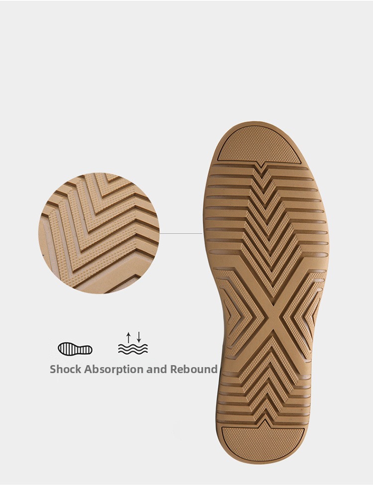 Chaussures en cuir pour hommes, collection printemps 2025, décontractées, à enfiler, semelle souple, confortables, blanches et noires, en microfibre et cuir PU. Directement de l'usine._voghion.com