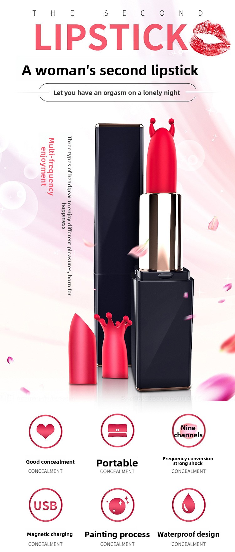 Lipstick Vibrating Egg