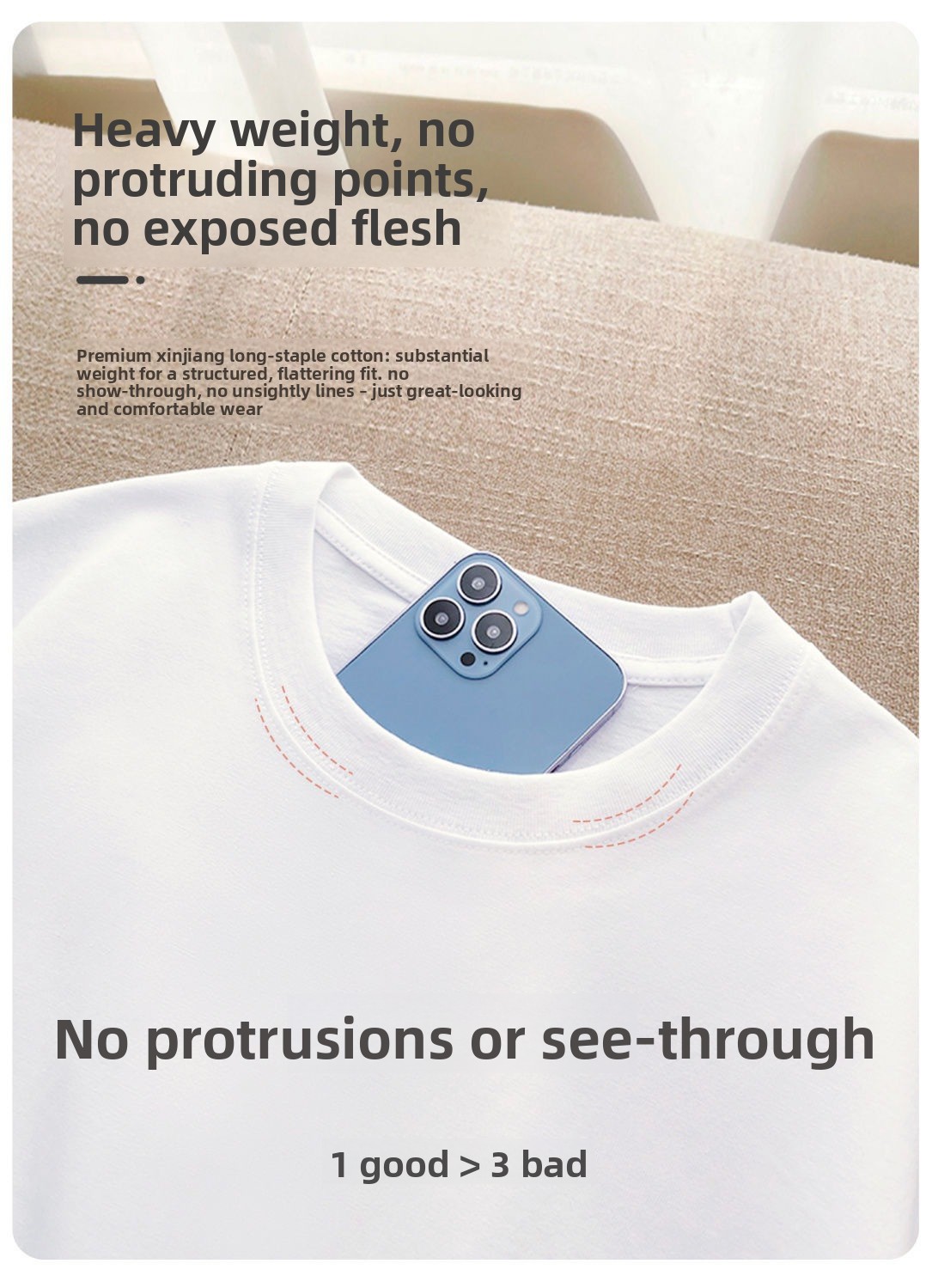 Cotton T-shirt For Men With Digital Print Round Neck Versatile_voghion.com