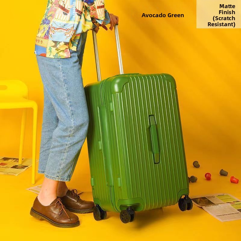 Large Capacity Waterproof Wear-Resistant Travel Suitcase Zippered 26 Inch Quiet 28 Inch Luggage_voghion.com