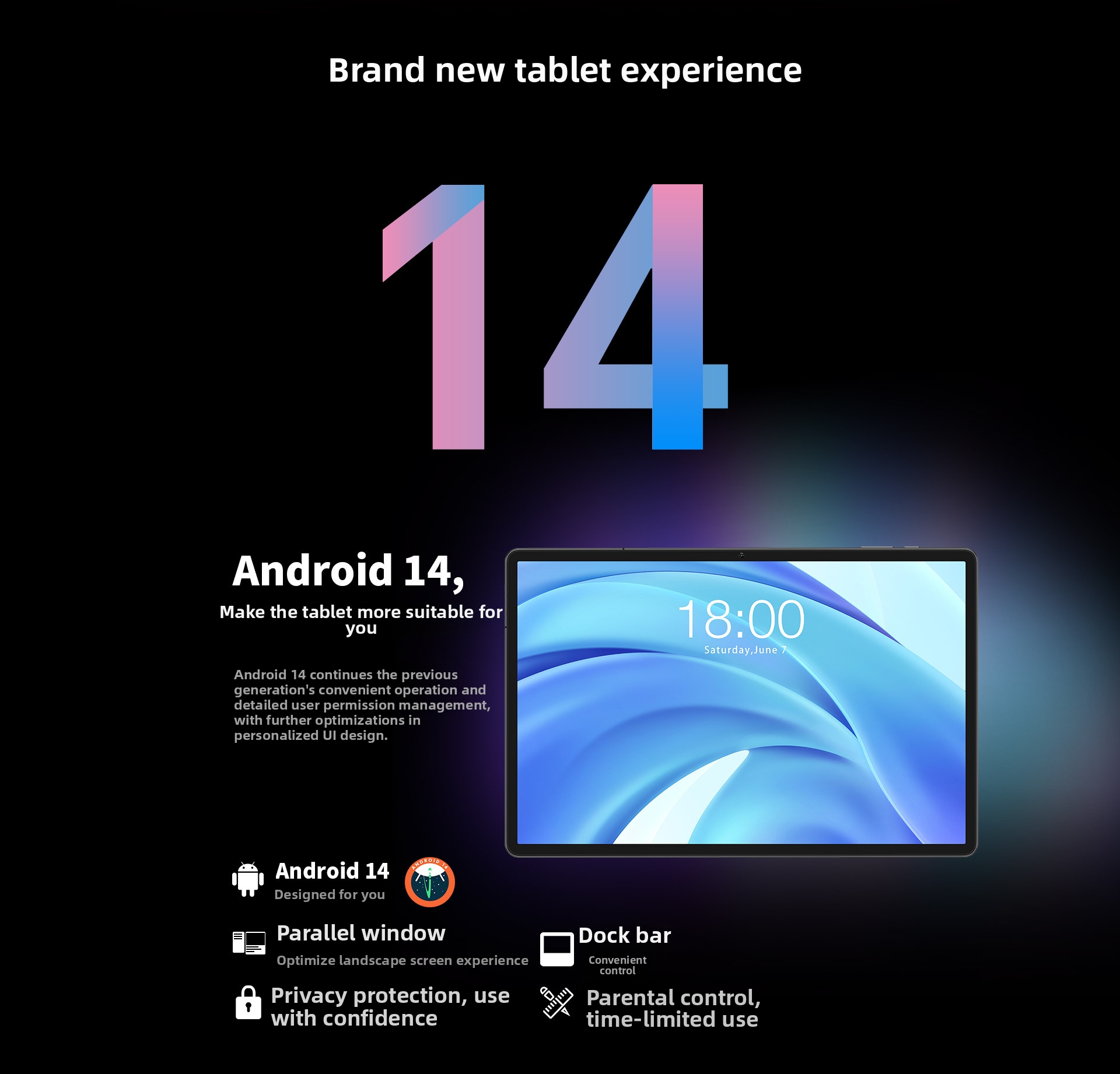 T50HD Tablet PC 11 Inch 6+256G With Calling Functionality Computer & Office Tablet_voghion.com