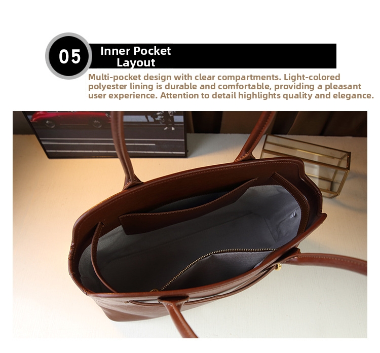 Borsa a tracolla donna in vera pelle stile retro borsa a mano_voghion.com