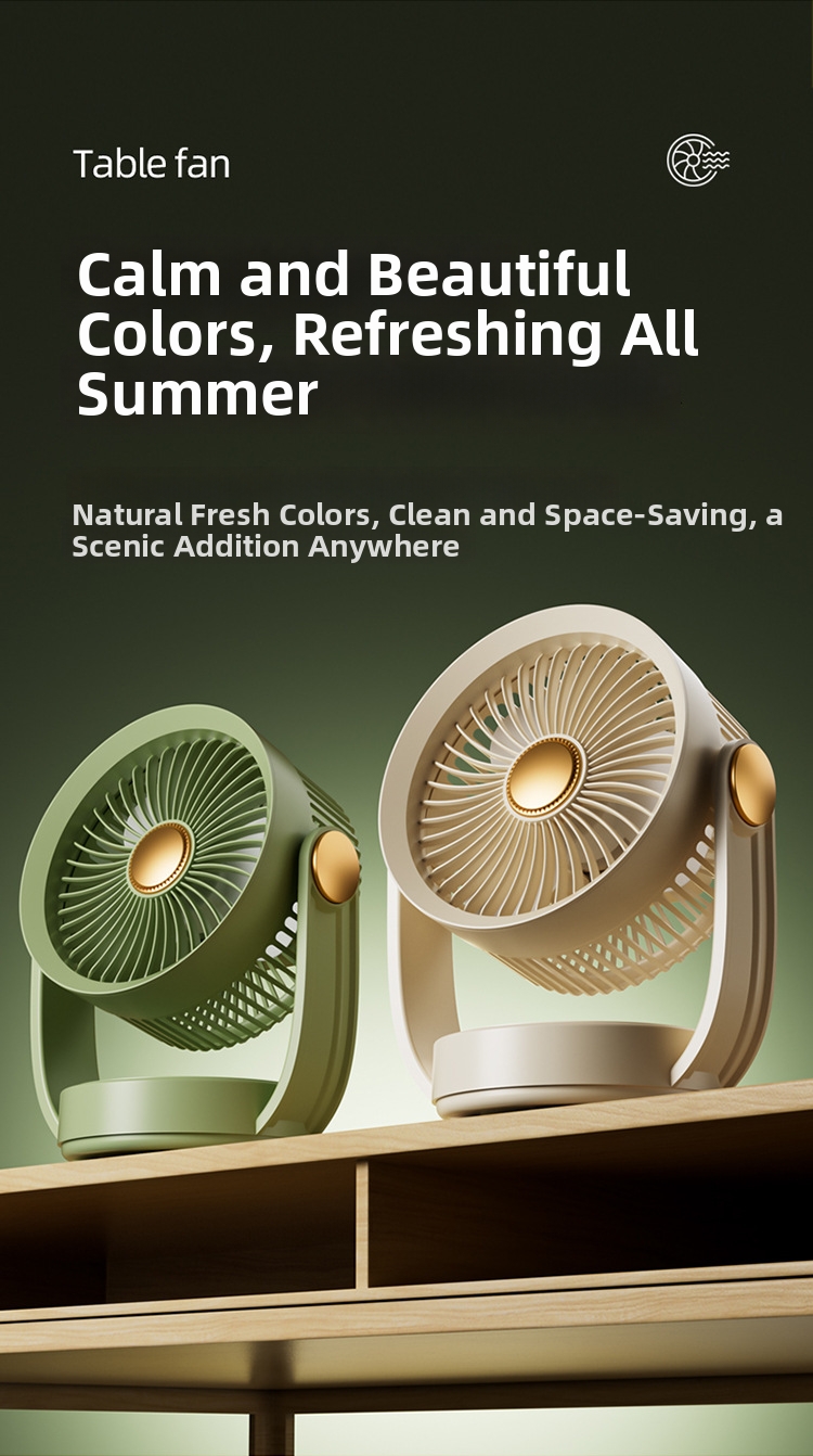 Ventilatore da tavolo usb ricaricabile con luce per ufficio_voghion.com