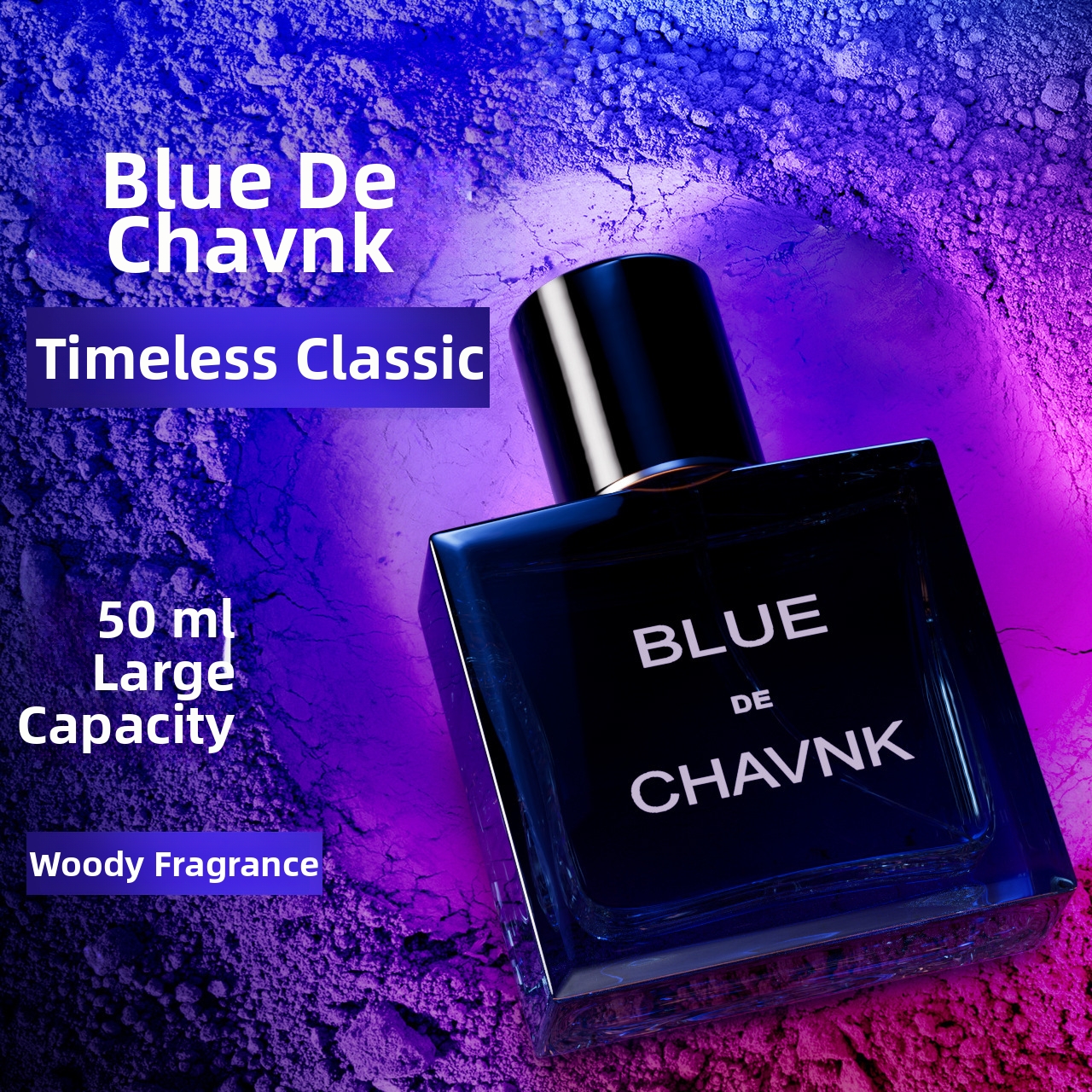 Eau de Cologne für Herren, Premium-Duft, leichter Marineblau_voghion.com