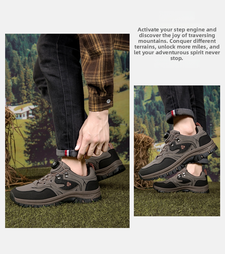 Herren Wanderschuhe Für Outdoor Sport Und Freizeit Mit Profilsohle_voghion.com