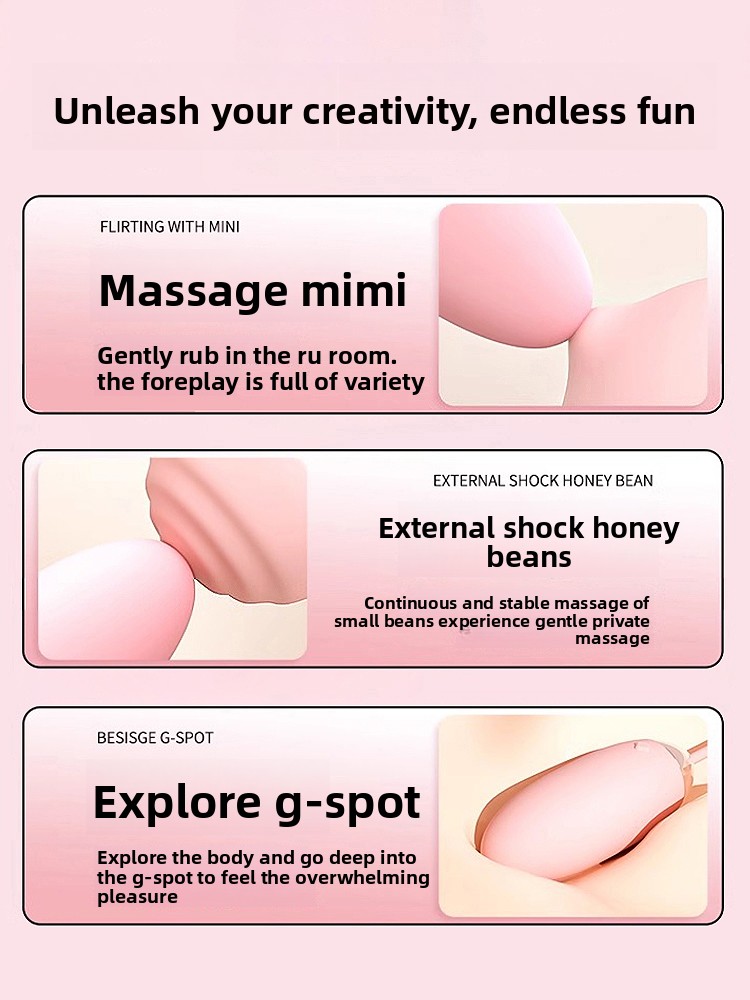 Stummes kabelloses Fernbedienungs-Springei-Weibchen-Stecker-Starker-Schock-Orgasmus-Sex-Spaß-Masturbator-Spielzeug für Erwachsene Ricochet_voghion.com