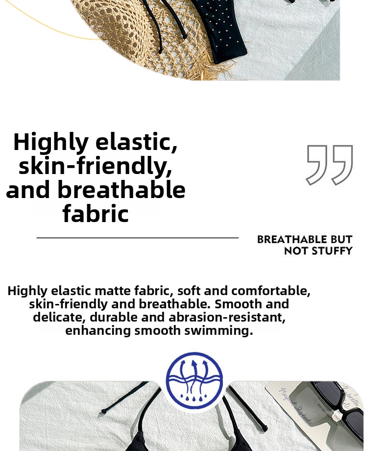 Sexy tweedelig badpak voor dames, zomerse strandbikini met strikjes_voghion.com