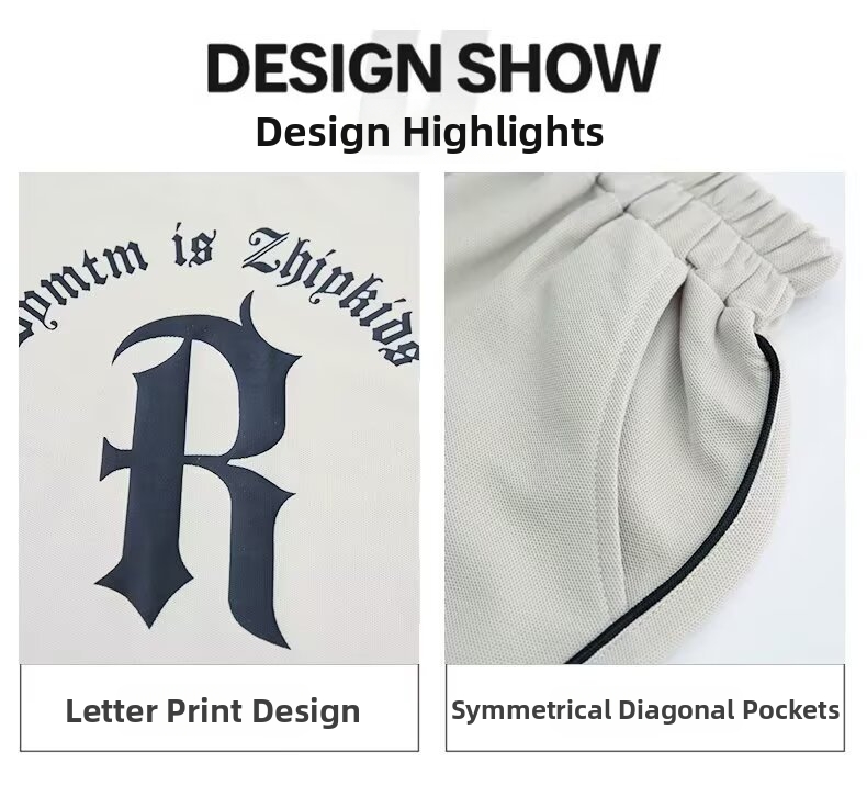 Ensemble été garçon haut manches courtes et short confortable_voghion.com