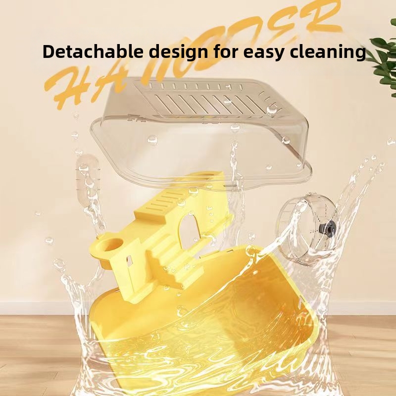 Extra Large Luxury Hamster Cage Golden Hamster Acrylic Pet Supplies With Extra Large Space_voghion.com