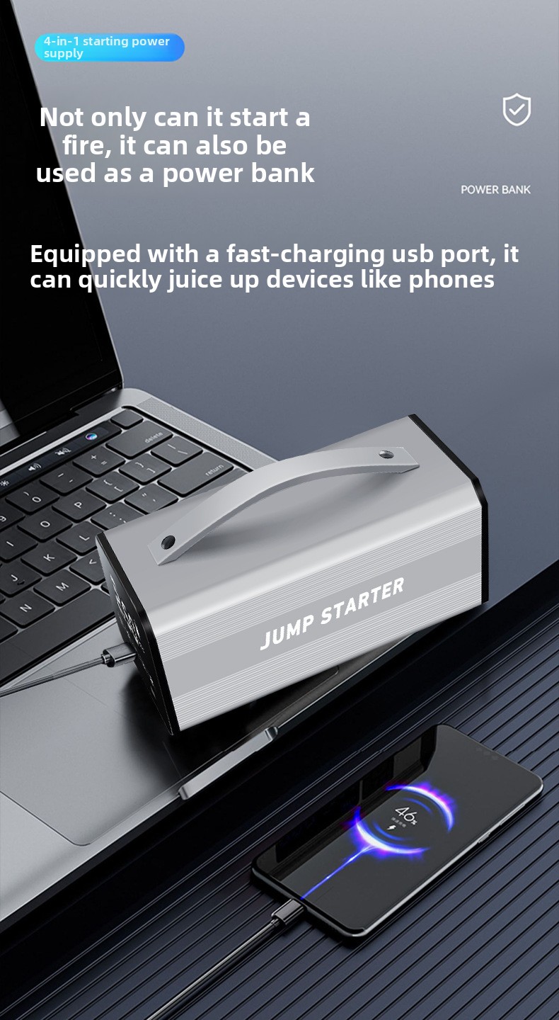 Portable Outdoor Power Station High Capacity Camping Power Bank_voghion.com
