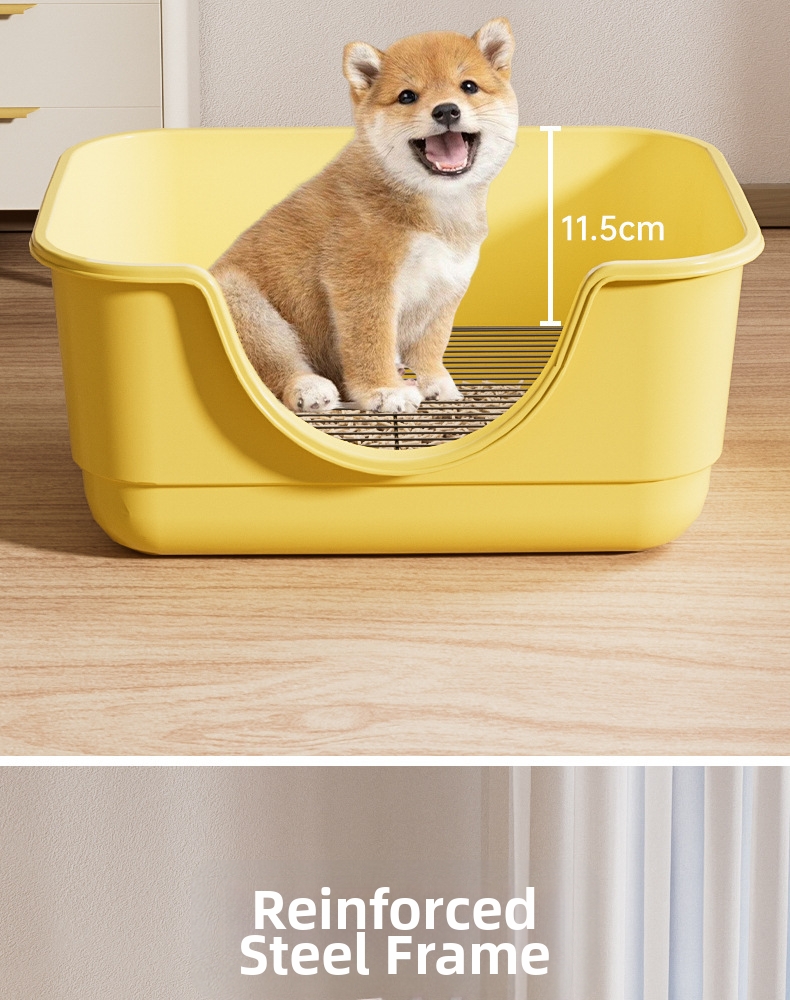 Grande lettiera per cani a forma di vasca per addestramento_voghion.com