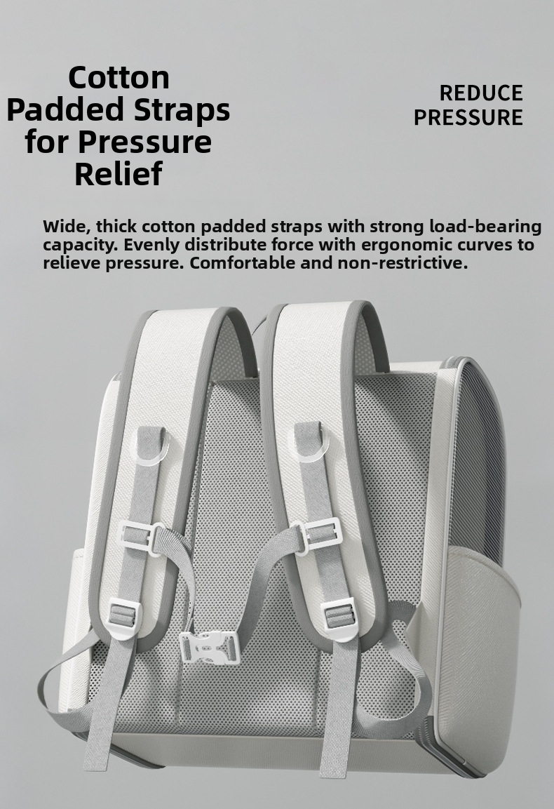 Space Capsule Cat Backpack Portable Pet Carrier Travel Bag_voghion.com