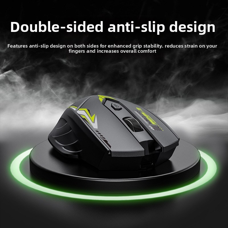 Wireless Mouse Bluetooth Dual Mode Silent Charging Suitable For Gaming E-Sports Office Laptops Desktops Cross Border_voghion.com
