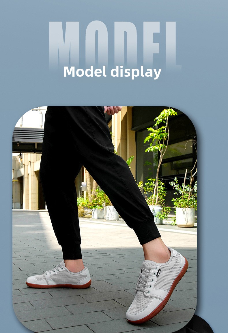 Trendy Moral Training Board Shoes For Men, Mesh Breathable Versatile Sports Casual Shoes, Outdoor Wide-toe Shoes_vogvips.com