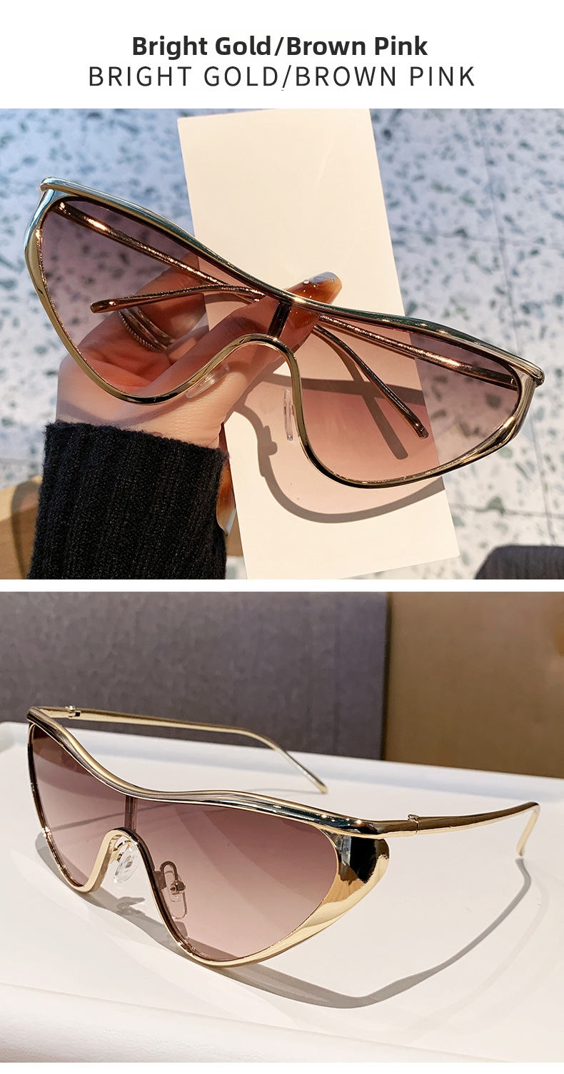 Moderna retro cat eye solglasögon för män och kvinnor_voghion.com