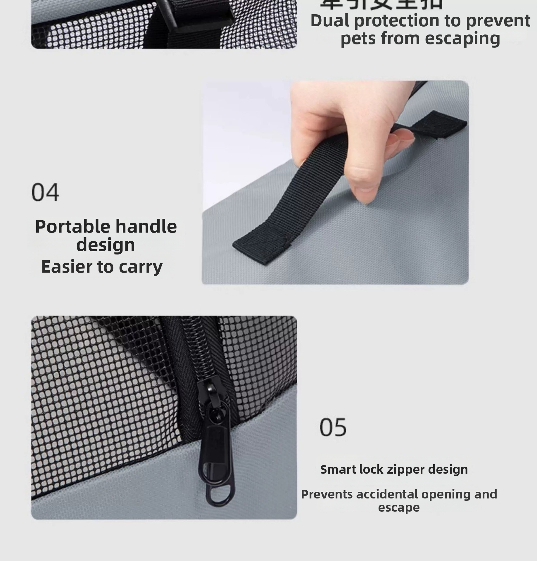 Waterdichte hondenmand voor in de auto draagbare bench_voghion.com
