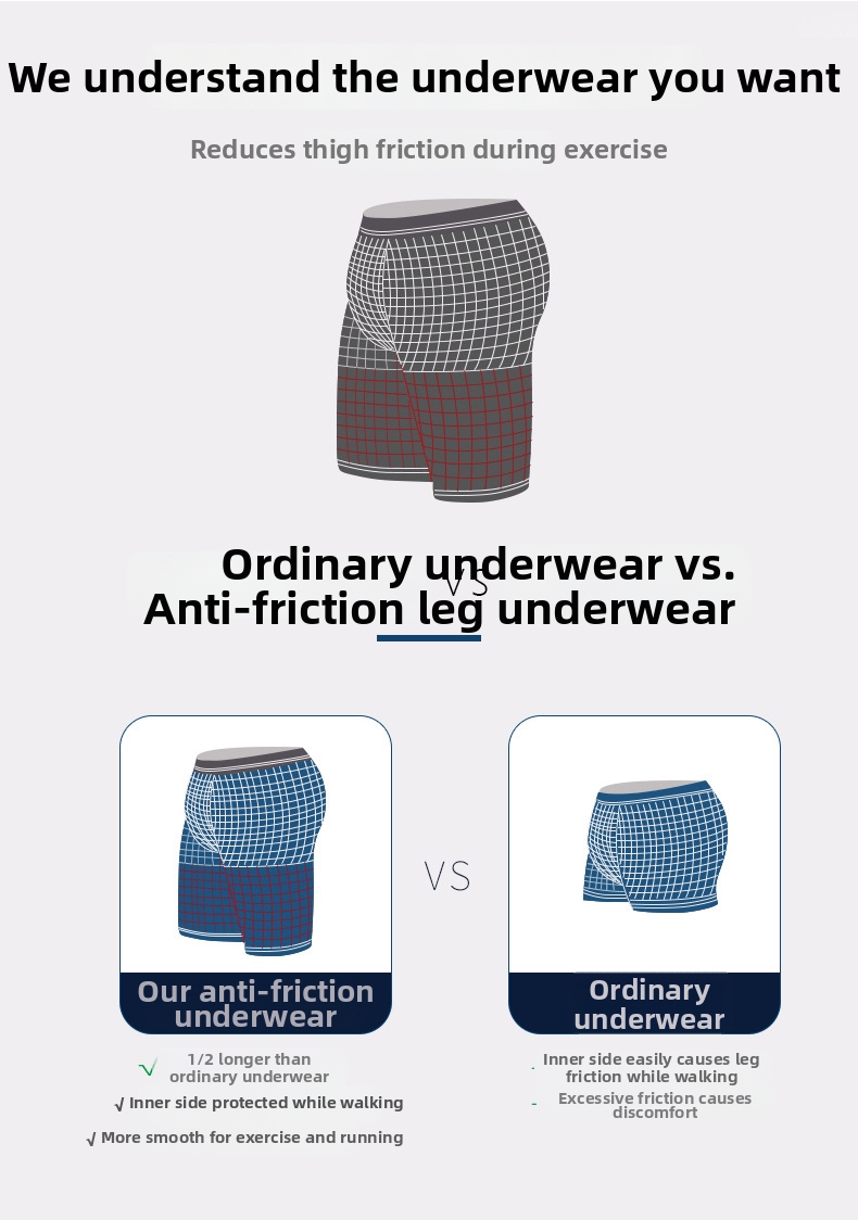 Boxer briefs hombre de algodón antibacteriano y transpirable_voghion.com