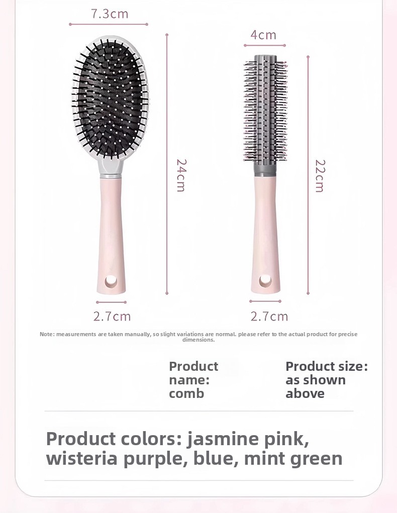 Escova de cabelo com almofada de ar para mulher cabelo longo e encaracolado_voghion.com
