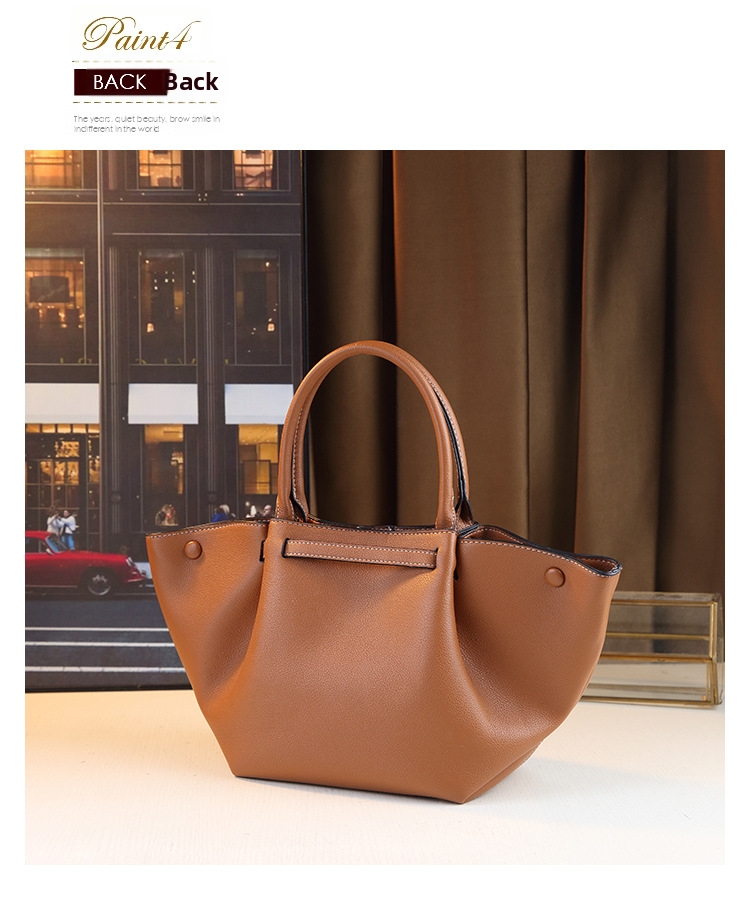 Women's Wing Tote Bag Medium Shoulder Handbag Elegant Pu Leather_voghion.com