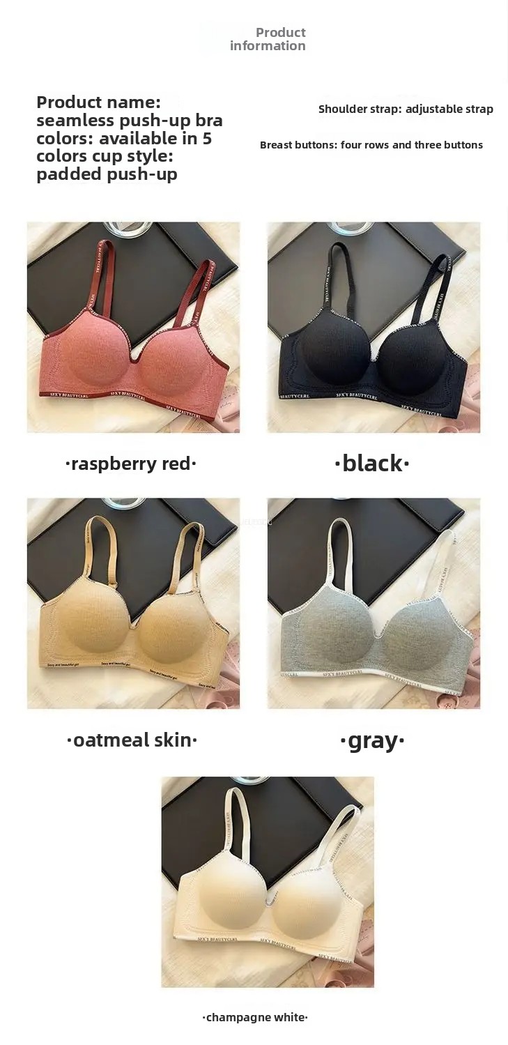 8cm Extreme Push-Up-BH für kleine Brüste AA-A-B Cup, ultradick gepolsterter, bügellosen BH für maximalen Push-Up-Effekt, tiefer Ausschnitt, nahtlose Lingerie – Detail 5