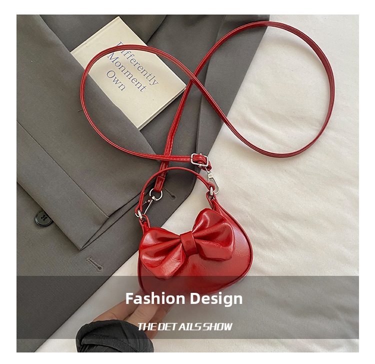 Mini handtas met strik voor meisjes leuke schoudertas_voghion.com