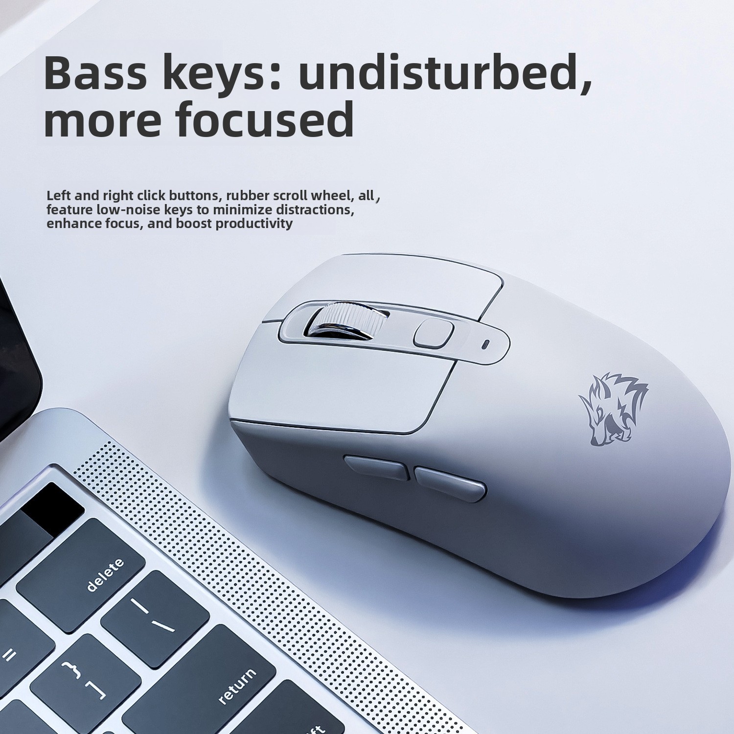 FreeWolf A3 Wireless Bluetooth Dual Mode Mouse Laptop Rechargeable Low Bass Office Gaming Mouse_voghion.com