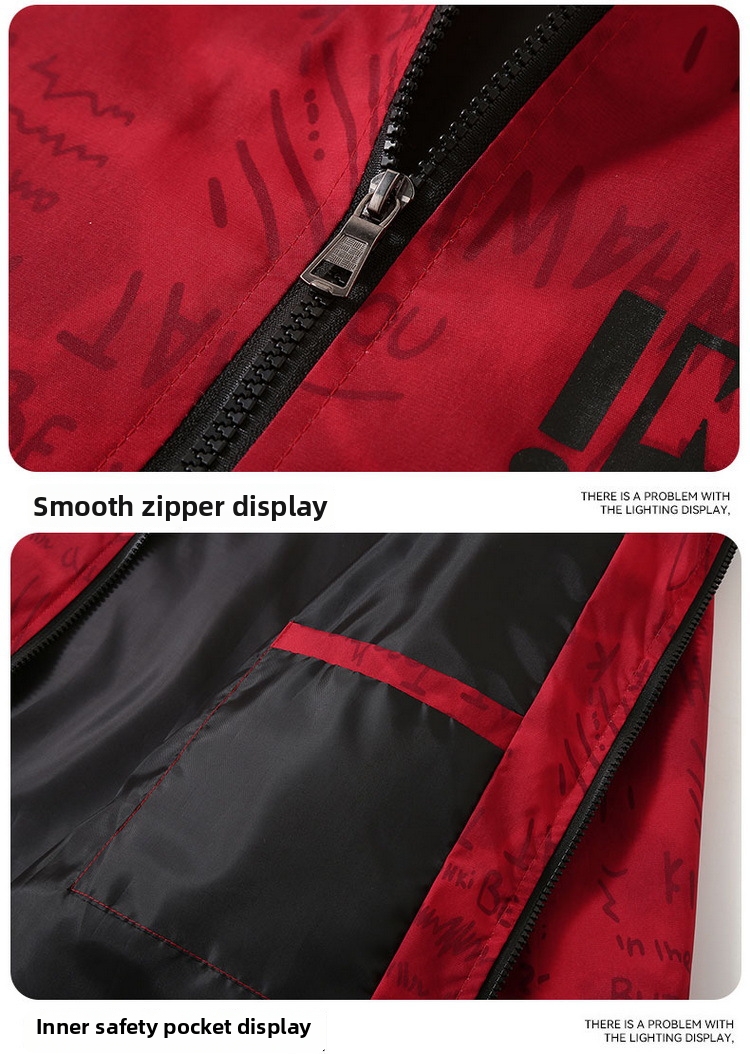 Herren Kapuzenjacke Für Den Herbst Wind- Und Kälteschutz_voghion.com