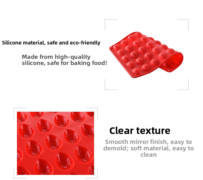 Moule à gâteau en silicone pour chocolat et glaçons_voghion.com