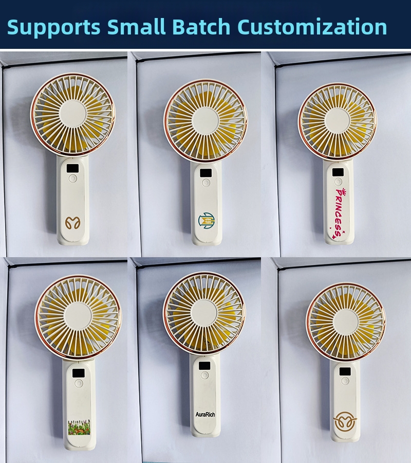 Handheld Mini Fan Portable Usb Desktop Neck Hanging Foldable Fan_voghion.com