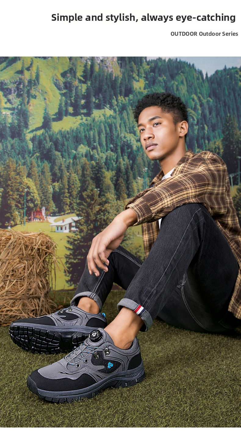 Herren Wanderschuhe Für Outdoor Sport Und Freizeit Mit Profilsohle_voghion.com