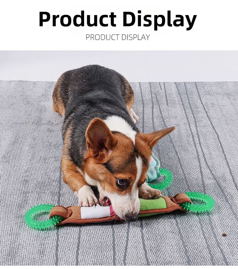 Interactive Dog Toy For Large Dogs Sniffing And Enrichment Fun_voghion.com