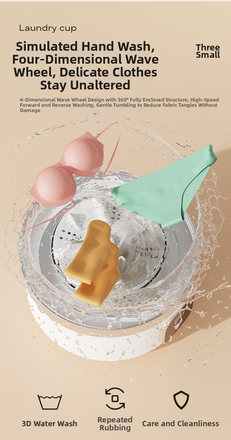 Portable Mini Washing Machine For Household And Student Dormitory_voghion.com