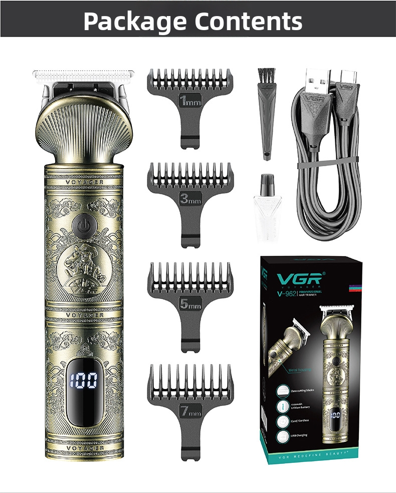 Tagliacapelli elettrico professionale con display lcd retrò_voghion.com
