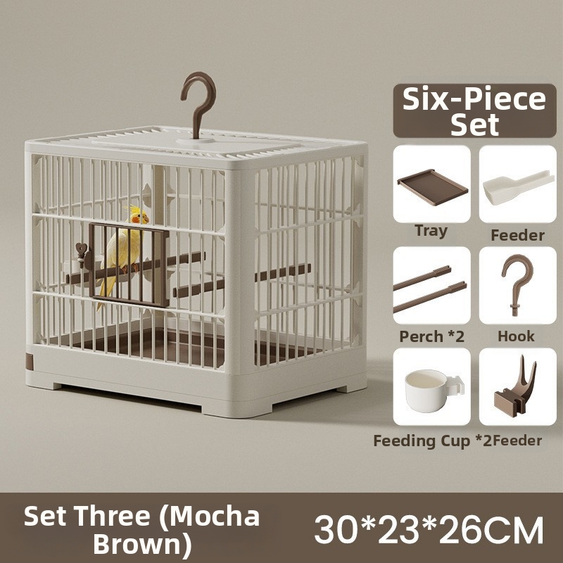 Large Breathable Birdcage Portable Outdoor Viewing Cage For Birds Parrot Supplies Ideal For Bird Walking Pet Supplies_voghion.com