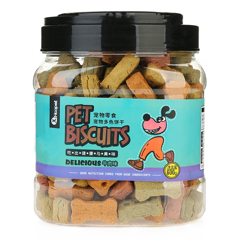 Biscoitos para cães com sabor de frango, petiscos para treinamento, palitos mastigáveis adequados para filhotes de Teddy e Golden Retriever._voghion.com