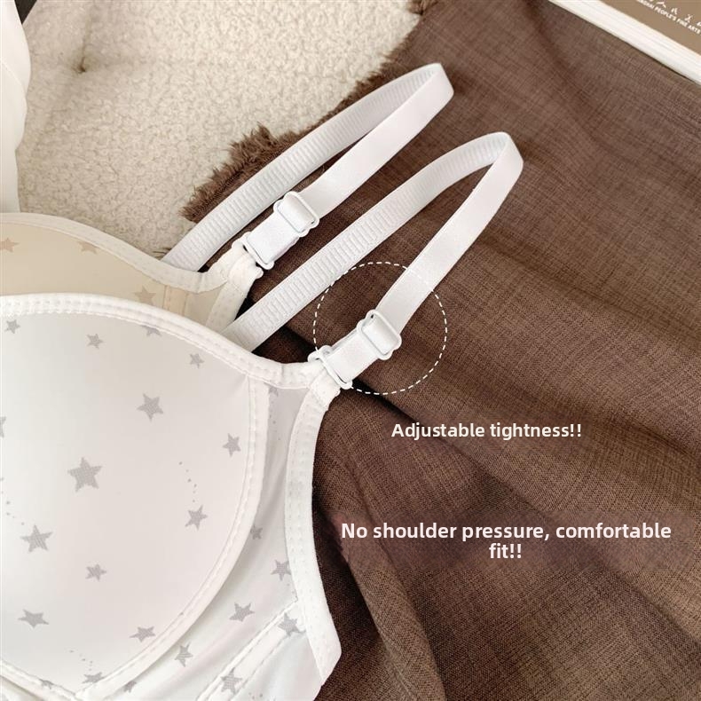 Comfortable Push Up Bra For Women Wire Free And Anti Sagging_voghion.com