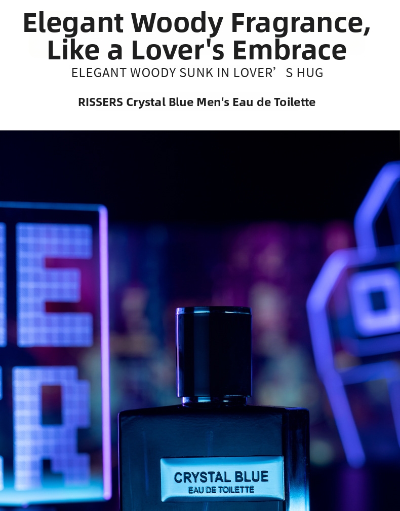 Blue dew eau de toilette för män klassisk träig doft_voghion.com
