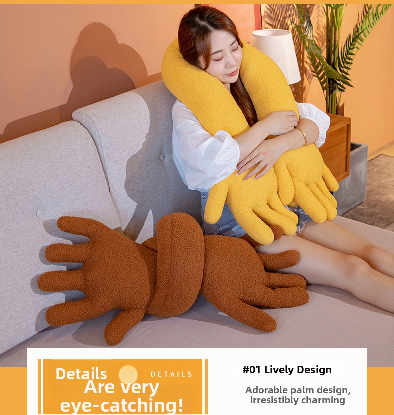 Cute Plush Arm Pillow Boyfriend Style Soft Cuddly Toy For Girls_voghion.com