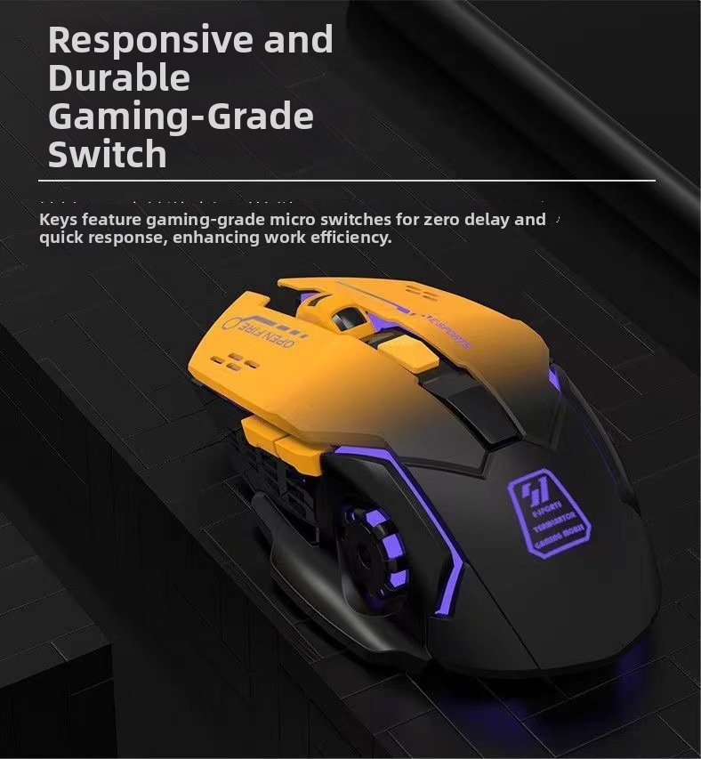 Wireless Gaming Mouse For Laptop And Desktop Computer_voghion.com