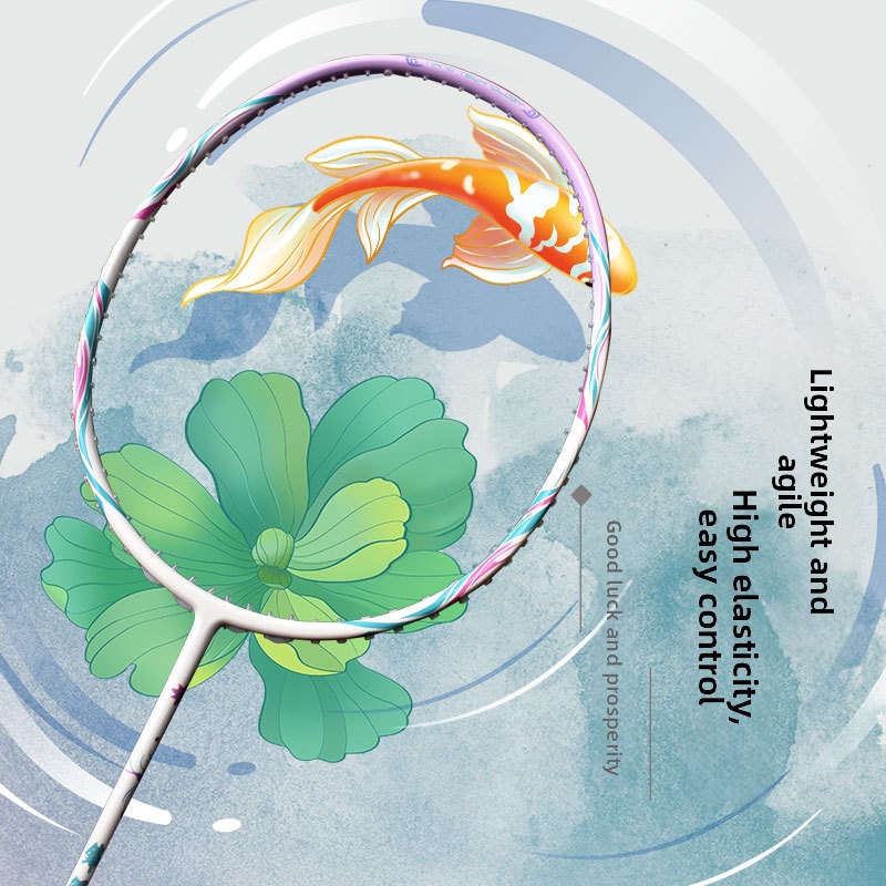 Ultraleichtes Badminton-Schlägerset 6U, Paar, Familie, Training, 2er-Pack, Doppelschläger, Sport, Outdoor_voghion.com