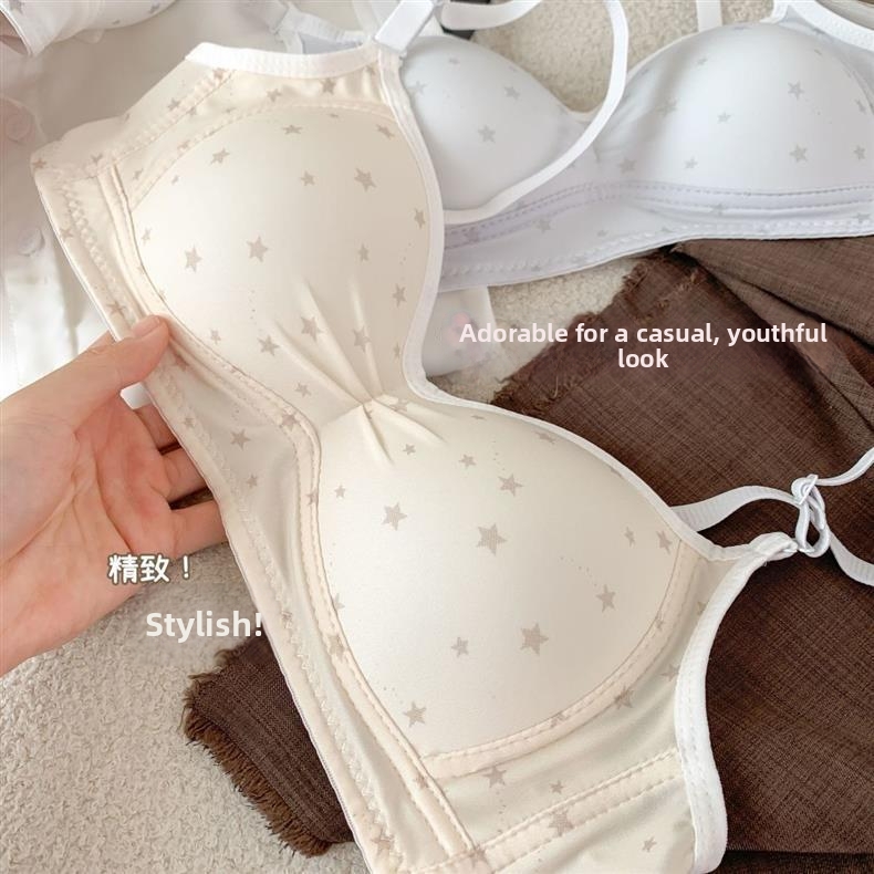 Comfortable Push Up Bra For Women Wire Free And Anti Sagging_voghion.com