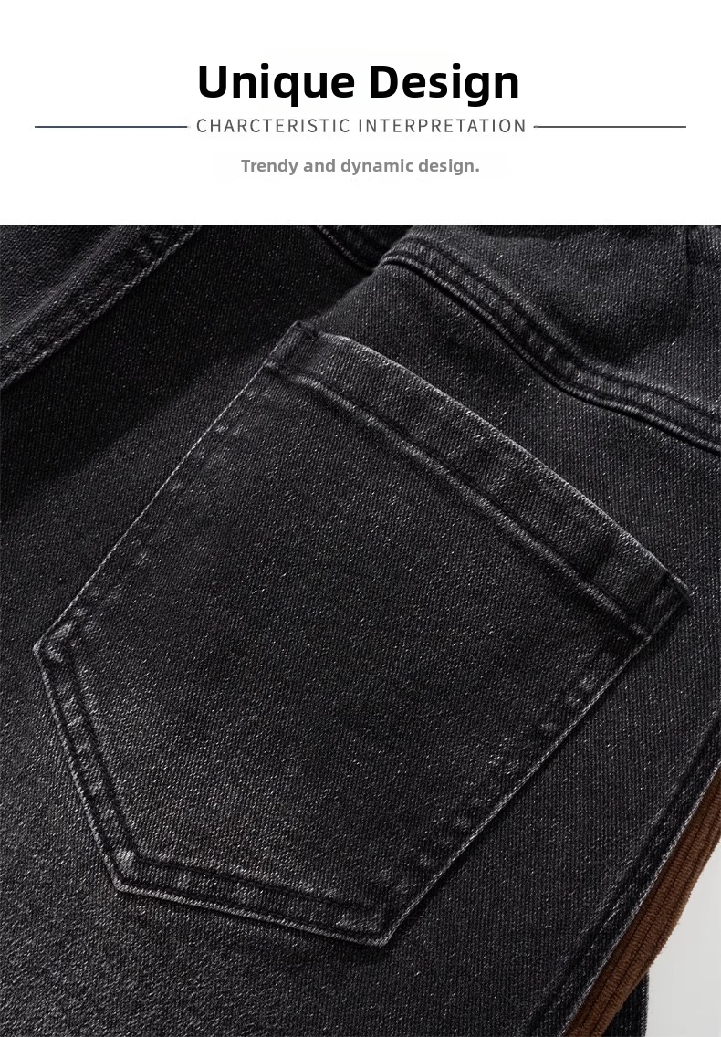 Men's Heavy Duty Washed Denim Cargo Shorts High Quality Black And Gray Loose Fitting_mkmklike.com
